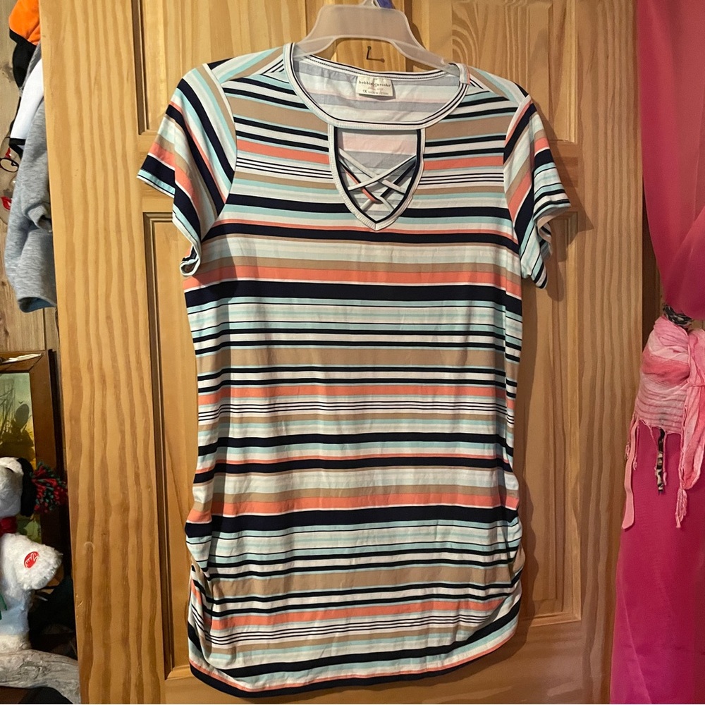 Striped Multicolor Women's Top